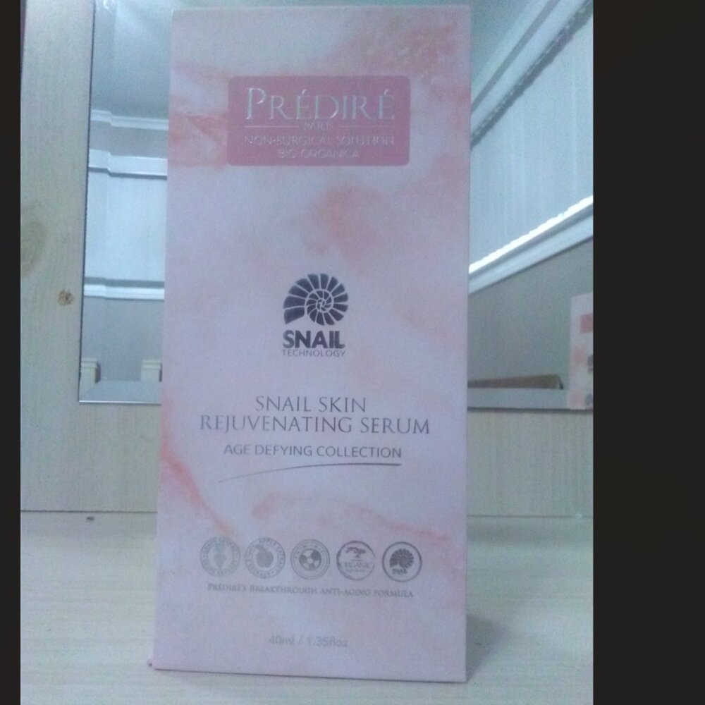 PREDIRE PARIS SNAIL SKIN REJUVENATING SERUM- 1.35 fl oz /40 ml -BRAND NEW-SEALED